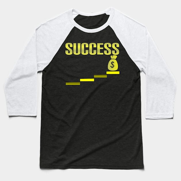 success Baseball T-Shirt by gustavoscameli